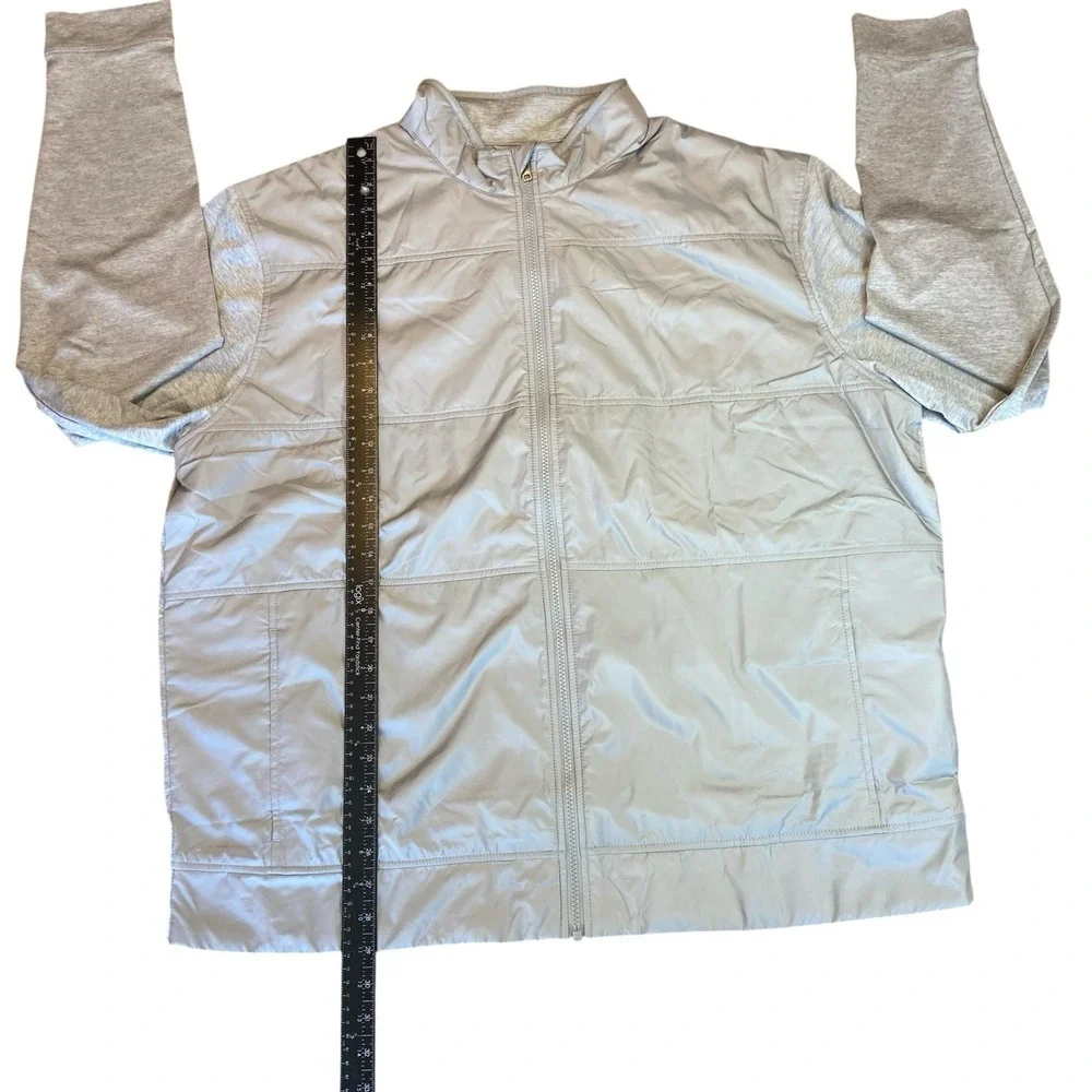 Cutter & Buck (NBC Sports), Men XXL Gray DryTec Zip‎ Up Jacket Golf New